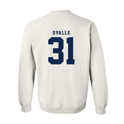 Fresno State - NCAA Baseball : Barclay Ovalle - Fashion Shersey Crewneck Sweatshirt-1
