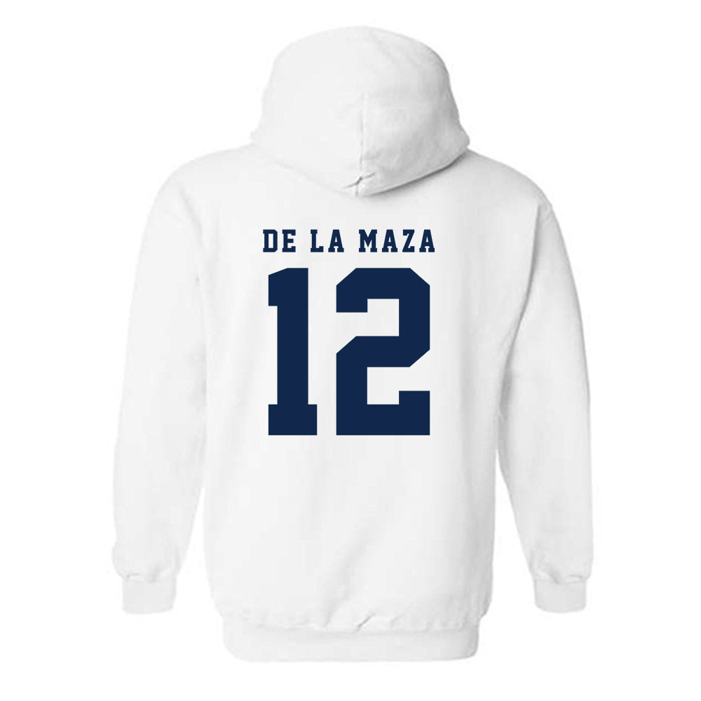 Fresno State - NCAA Baseball : Ryan De La Maza - Fashion Shersey Hooded Sweatshirt-1