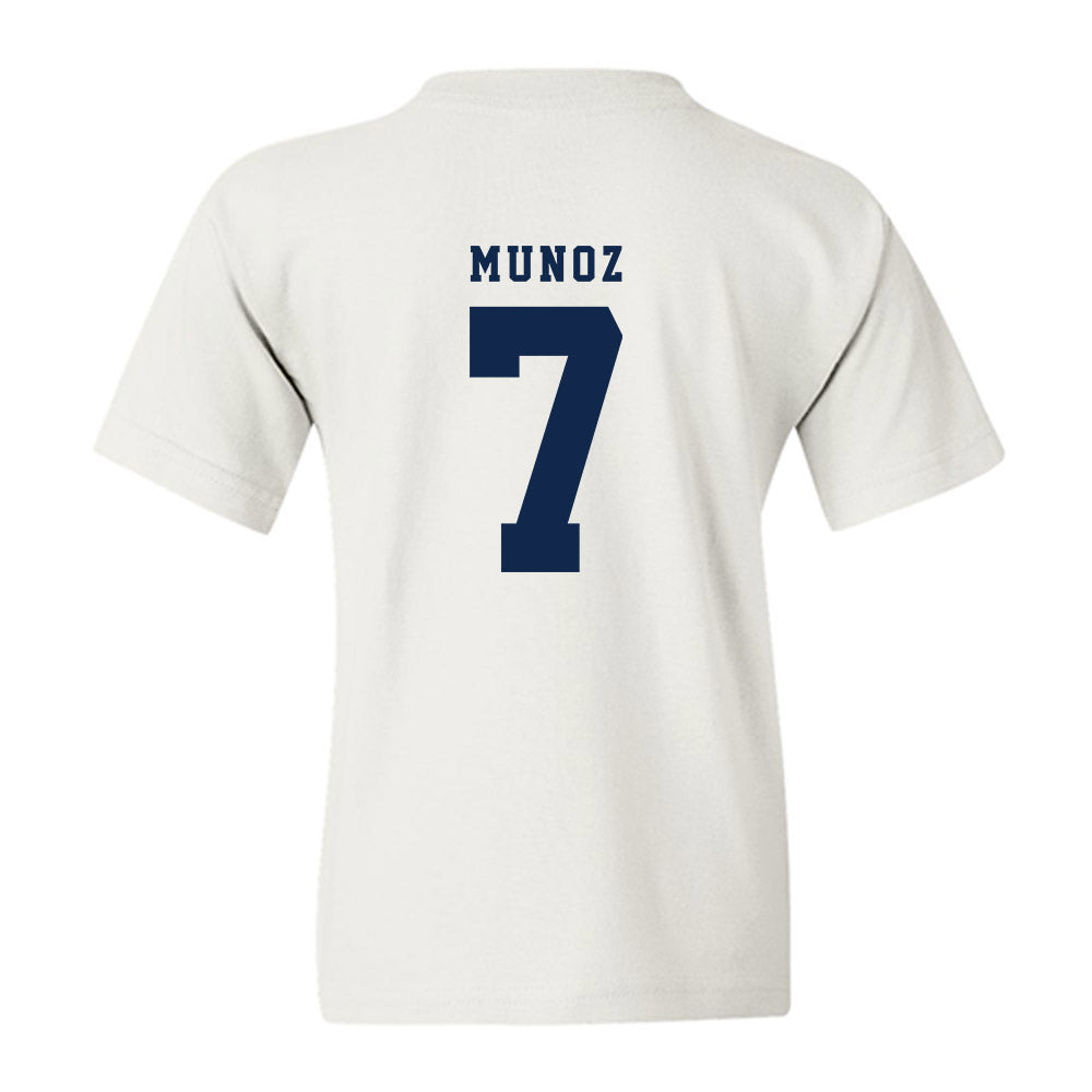 Fresno State - NCAA Baseball : Ayden Munoz - Fashion Shersey Youth T-Shirt-1