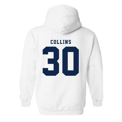 Fresno State - NCAA Baseball : Sky Collins - Fashion Shersey Hooded Sweatshirt-1