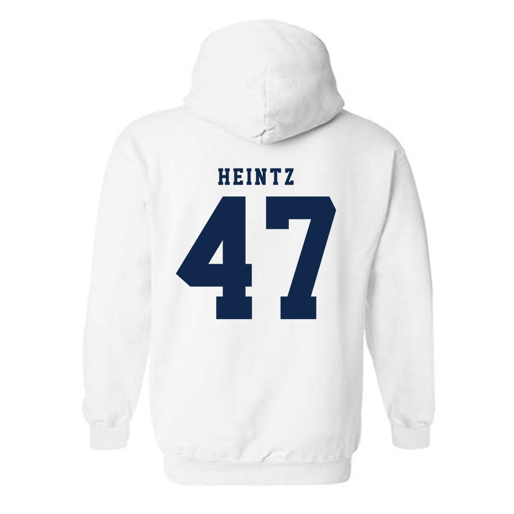 Fresno State - NCAA Baseball : Parker Heintz - Fashion Shersey Hooded Sweatshirt-1