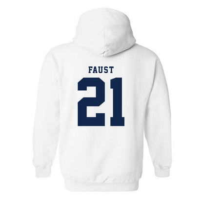 Fresno State - NCAA Baseball : Owen Faust - Fashion Shersey Hooded Sweatshirt-1