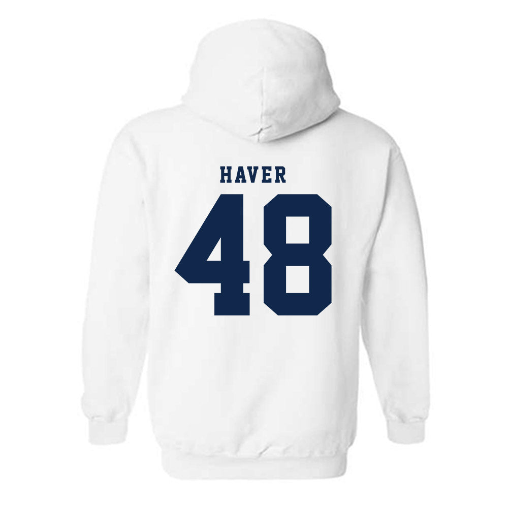 Fresno State - NCAA Baseball : Jordan Haver - Fashion Shersey Hooded Sweatshirt-1