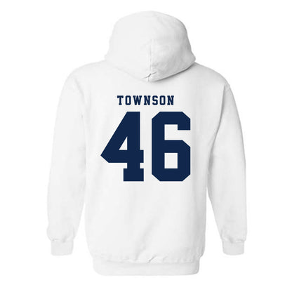 Fresno State - NCAA Baseball : Drew Townson - Fashion Shersey Hooded Sweatshirt-1
