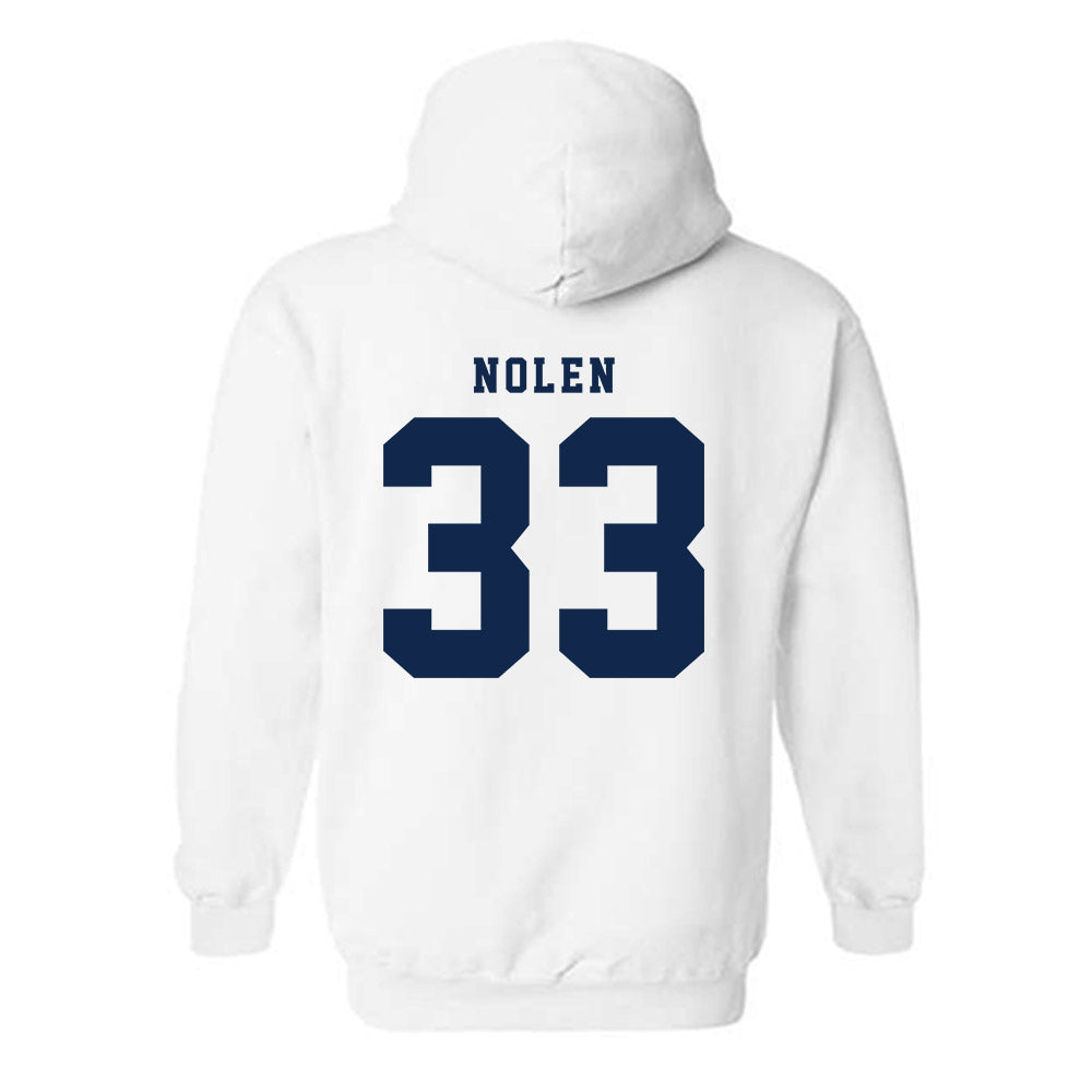 Fresno State - NCAA Baseball : Marcus Nolen - Fashion Shersey Hooded Sweatshirt-1