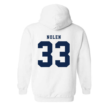 Fresno State - NCAA Baseball : Marcus Nolen - Fashion Shersey Hooded Sweatshirt-1