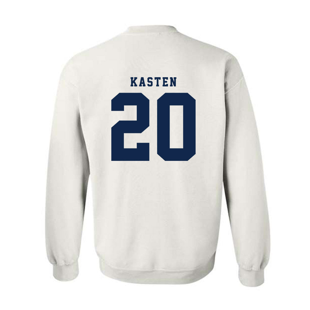 Fresno State - NCAA Baseball : John Kasten - Fashion Shersey Crewneck Sweatshirt-1