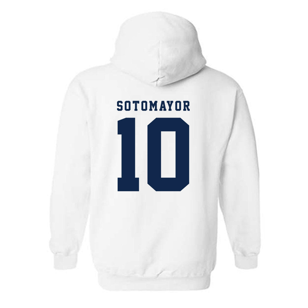 Fresno State - NCAA Baseball : Griffen Sotomayor - Fashion Shersey Hooded Sweatshirt-1