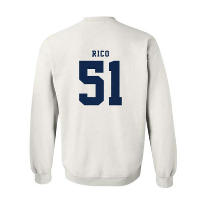Fresno State - NCAA Baseball : Erik Rico - Fashion Shersey Crewneck Sweatshirt-1