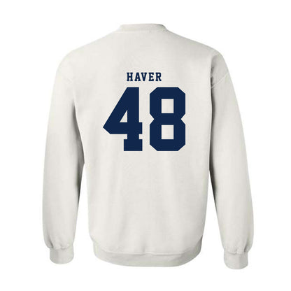 Fresno State - NCAA Baseball : Jordan Haver - Fashion Shersey Crewneck Sweatshirt-1