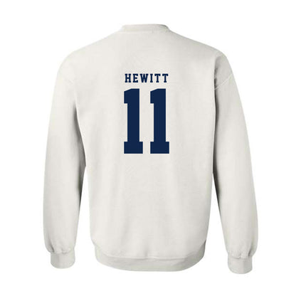 Fresno State - NCAA Baseball : Brady Hewitt - Fashion Shersey Crewneck Sweatshirt-1