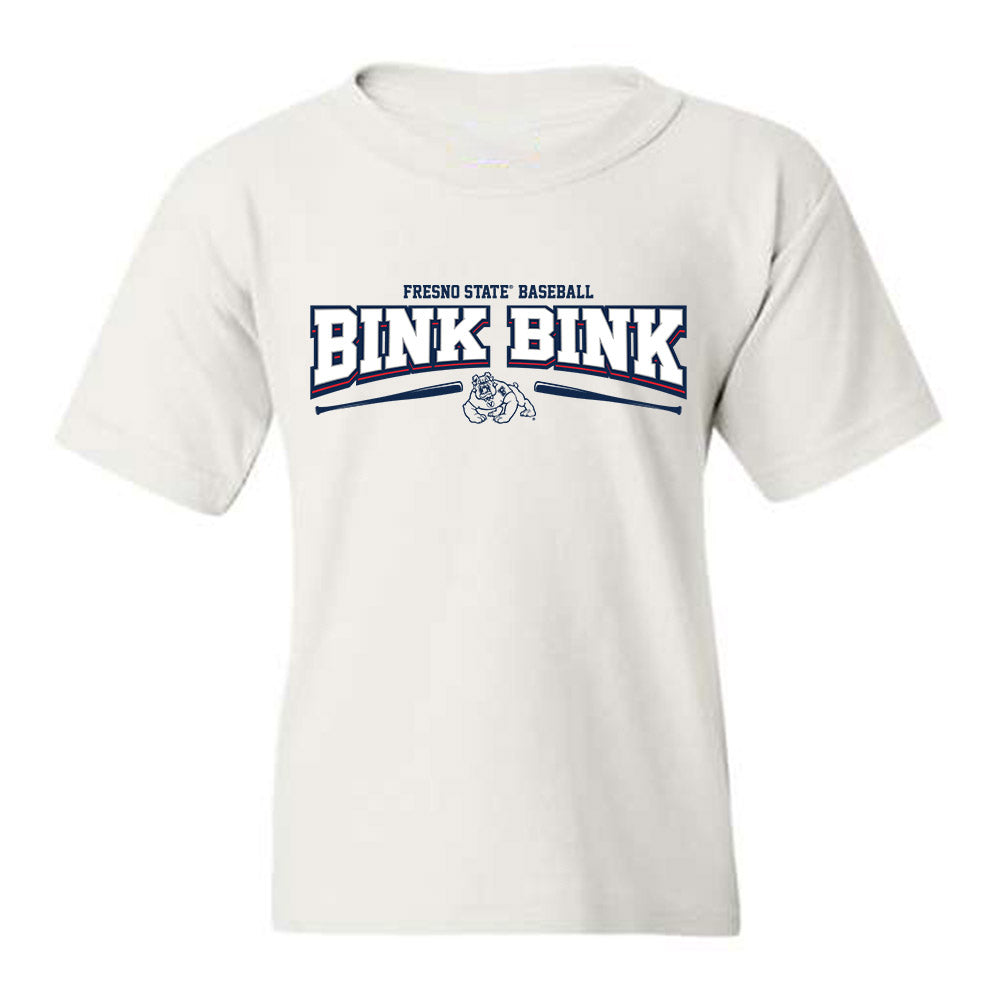 Fresno State - NCAA Baseball : Tyler Patrick - Fashion Shersey Youth T-Shirt