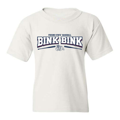 Fresno State - NCAA Baseball : Tyler Patrick - Fashion Shersey Youth T-Shirt