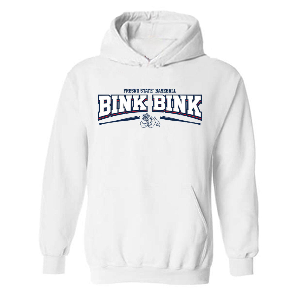 Fresno State - NCAA Baseball : Jared Galang - Fashion Shersey Hooded Sweatshirt-0
