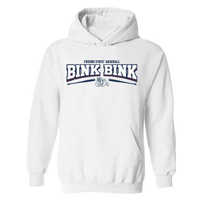 Fresno State - NCAA Baseball : Jared Galang - Fashion Shersey Hooded Sweatshirt-0