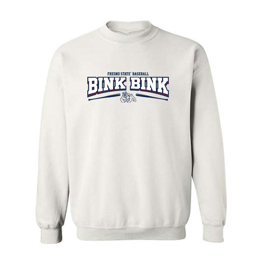 Fresno State - NCAA Baseball : John Kasten - Fashion Shersey Crewneck Sweatshirt-0