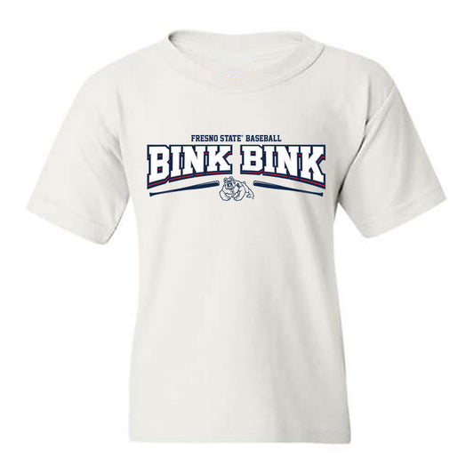 Fresno State - NCAA Baseball : Owen Faust - Fashion Shersey Youth T-Shirt-0