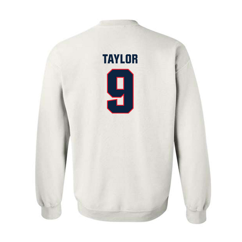 UConn - NCAA Baseball : Chase Taylor - Classic Shersey Crewneck Sweatshirt-1