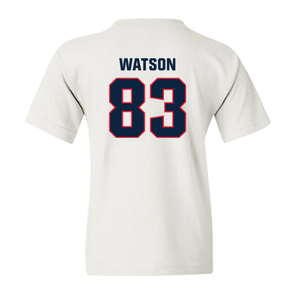 UConn - NCAA Football : Xavier Watson - Classic Shersey Youth T-Shirt-1