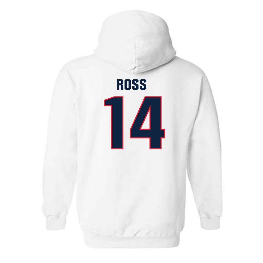 UConn - NCAA Football : Emanuel Ross - Classic Shersey Hooded Sweatshirt-1