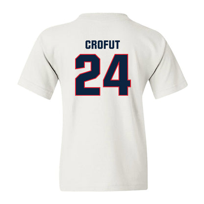 UConn - NCAA Football : Tashi Crofut - Classic Shersey Youth T-Shirt-1