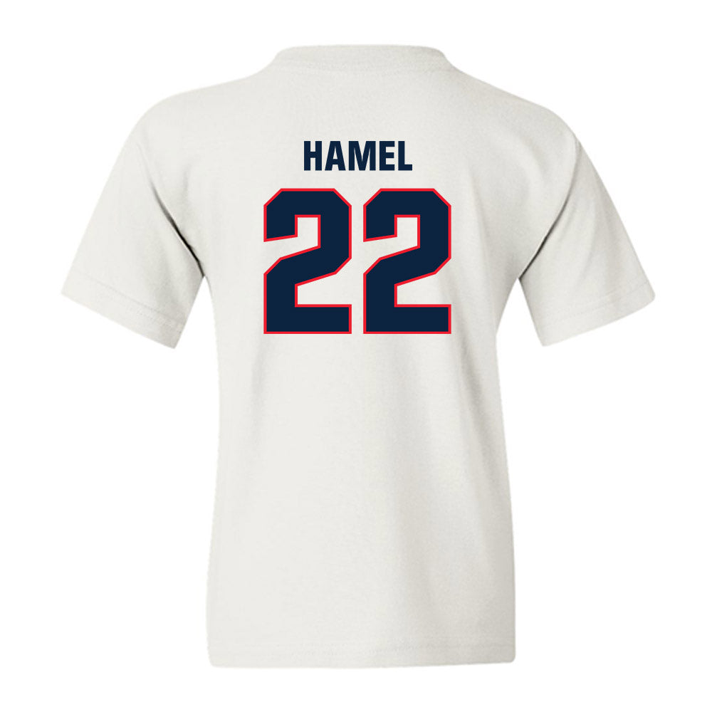UConn - NCAA Men's Soccer : Johan Hamel - Classic Shersey Youth T-Shirt-1