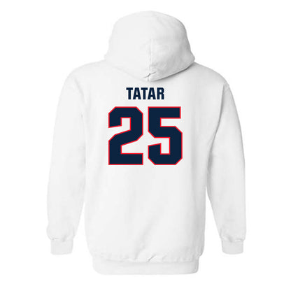 UConn - NCAA Baseball : Ryan Tatar - Classic Shersey Hooded Sweatshirt-1