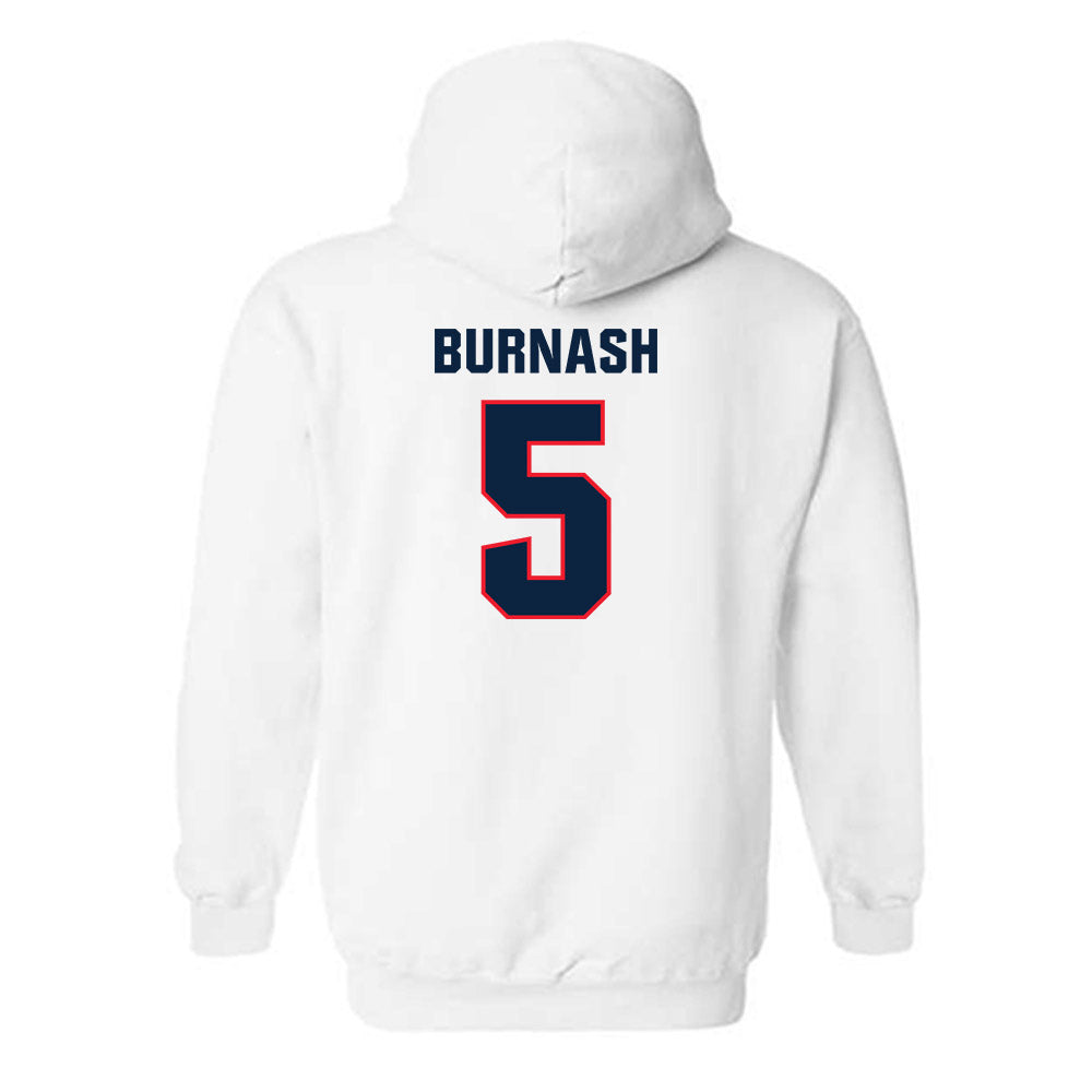 UConn - NCAA Women's Lacrosse : Karsyn Burnash - Classic Shersey Hooded Sweatshirt-1