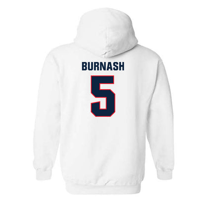 UConn - NCAA Women's Lacrosse : Karsyn Burnash - Classic Shersey Hooded Sweatshirt-1