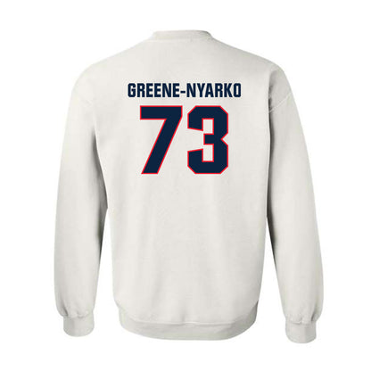 UConn - NCAA Football : Raphael Greene-Nyarko - Classic Shersey Crewneck Sweatshirt-1