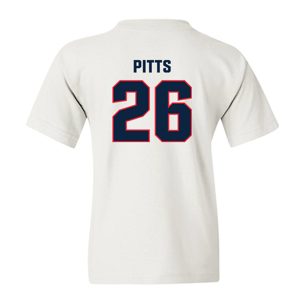 UConn - NCAA Baseball : Joe Pitts - Classic Shersey Youth T-Shirt-1