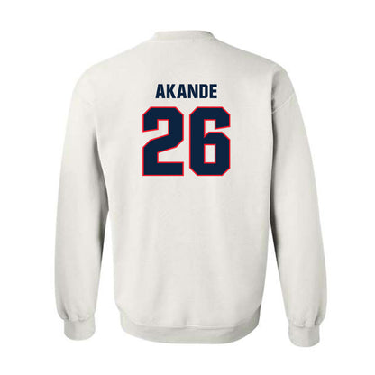 UConn - Football Legends : Shmar Akande - Classic Shersey Crewneck Sweatshirt-1
