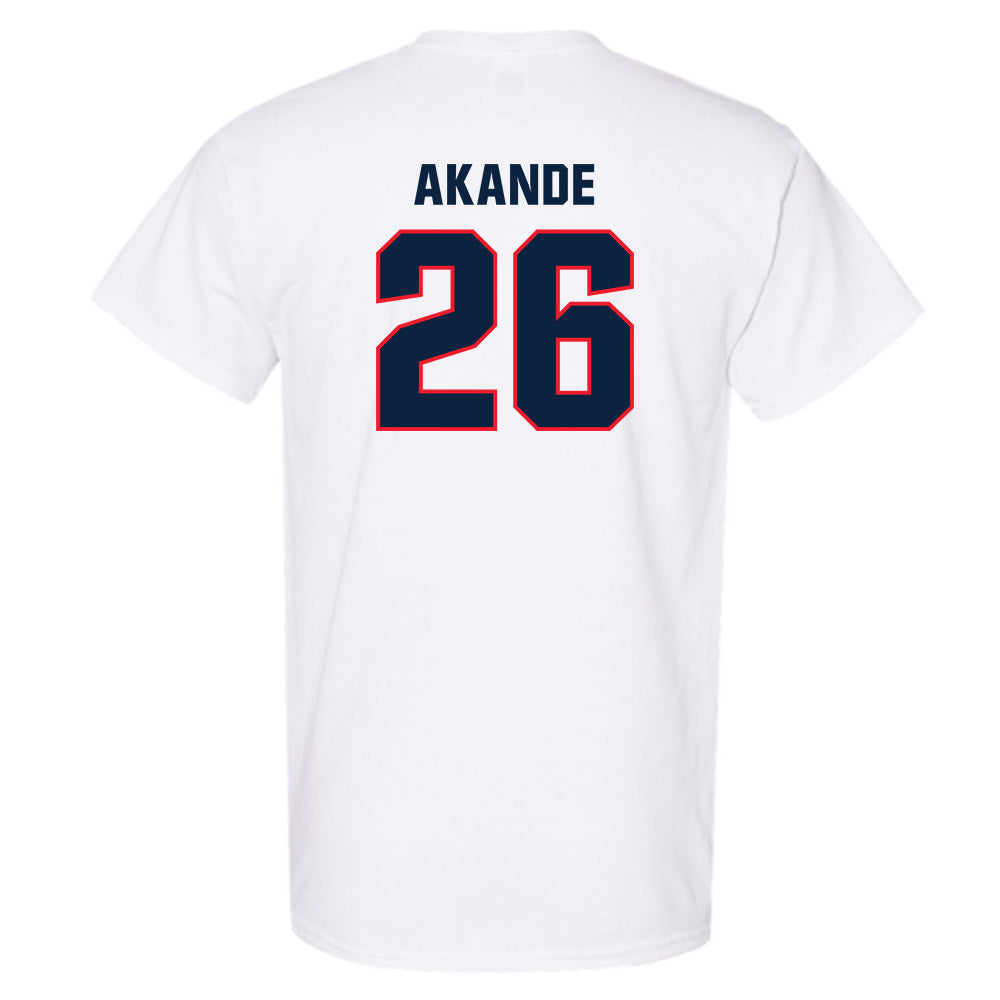 UConn - Football Legends : Shmar Akande - Classic Shersey T-Shirt-1