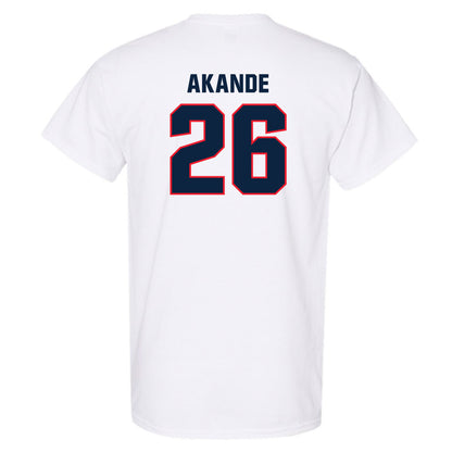 UConn - Football Legends : Shmar Akande - Classic Shersey T-Shirt-1
