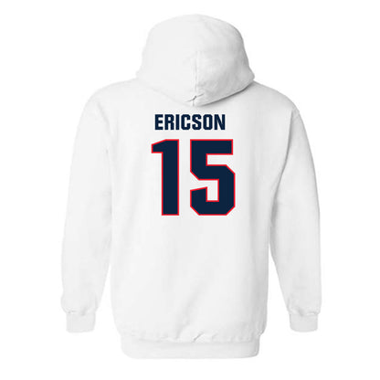 UConn - NCAA Baseball : Brady Ericson - Classic Shersey Hooded Sweatshirt-1