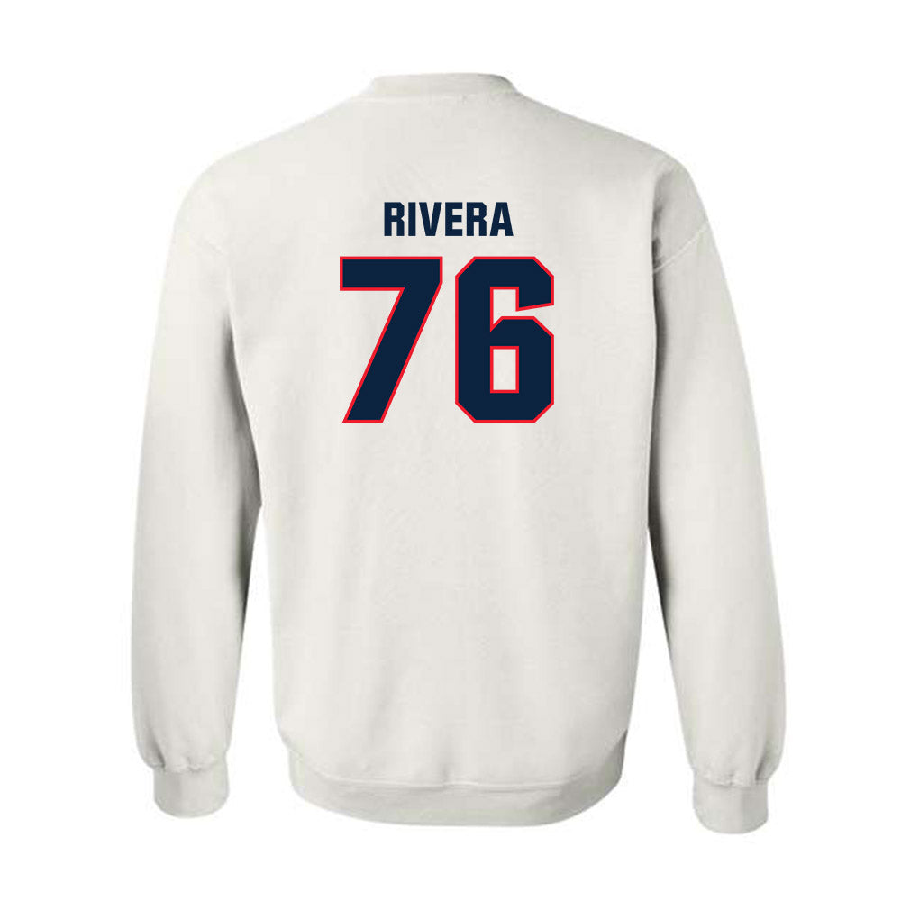 UConn - NCAA Football : Dominic Rivera - Classic Shersey Crewneck Sweatshirt-1