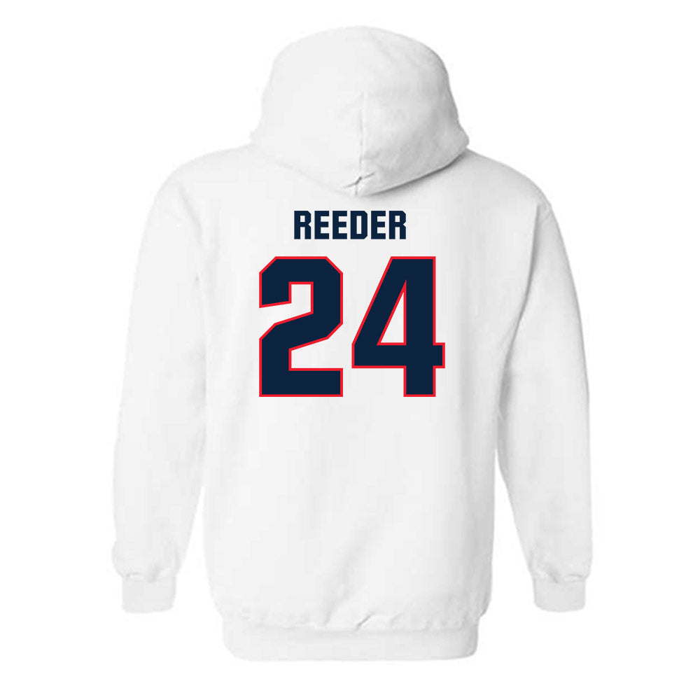 UConn - NCAA Football : Dashun Reeder - Classic Shersey Hooded Sweatshirt-1