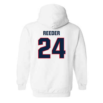 UConn - NCAA Football : Dashun Reeder - Classic Shersey Hooded Sweatshirt-1