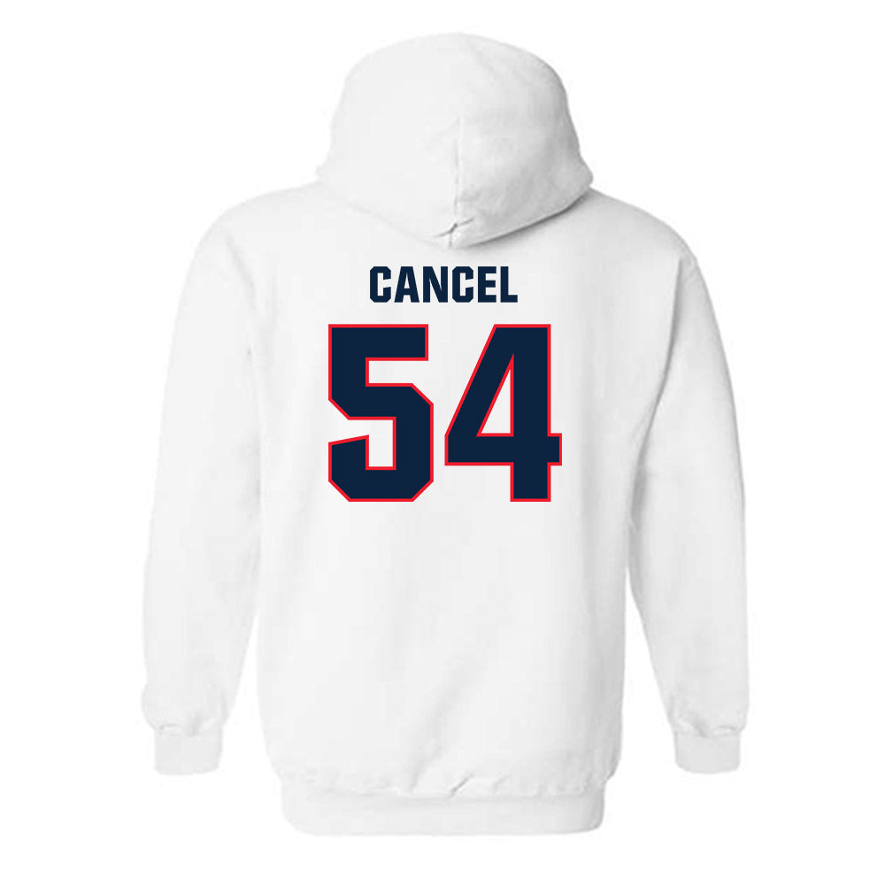 UConn - NCAA Baseball : Chris Cancel - Classic Shersey Hooded Sweatshirt-1