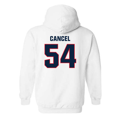 UConn - NCAA Baseball : Chris Cancel - Classic Shersey Hooded Sweatshirt-1