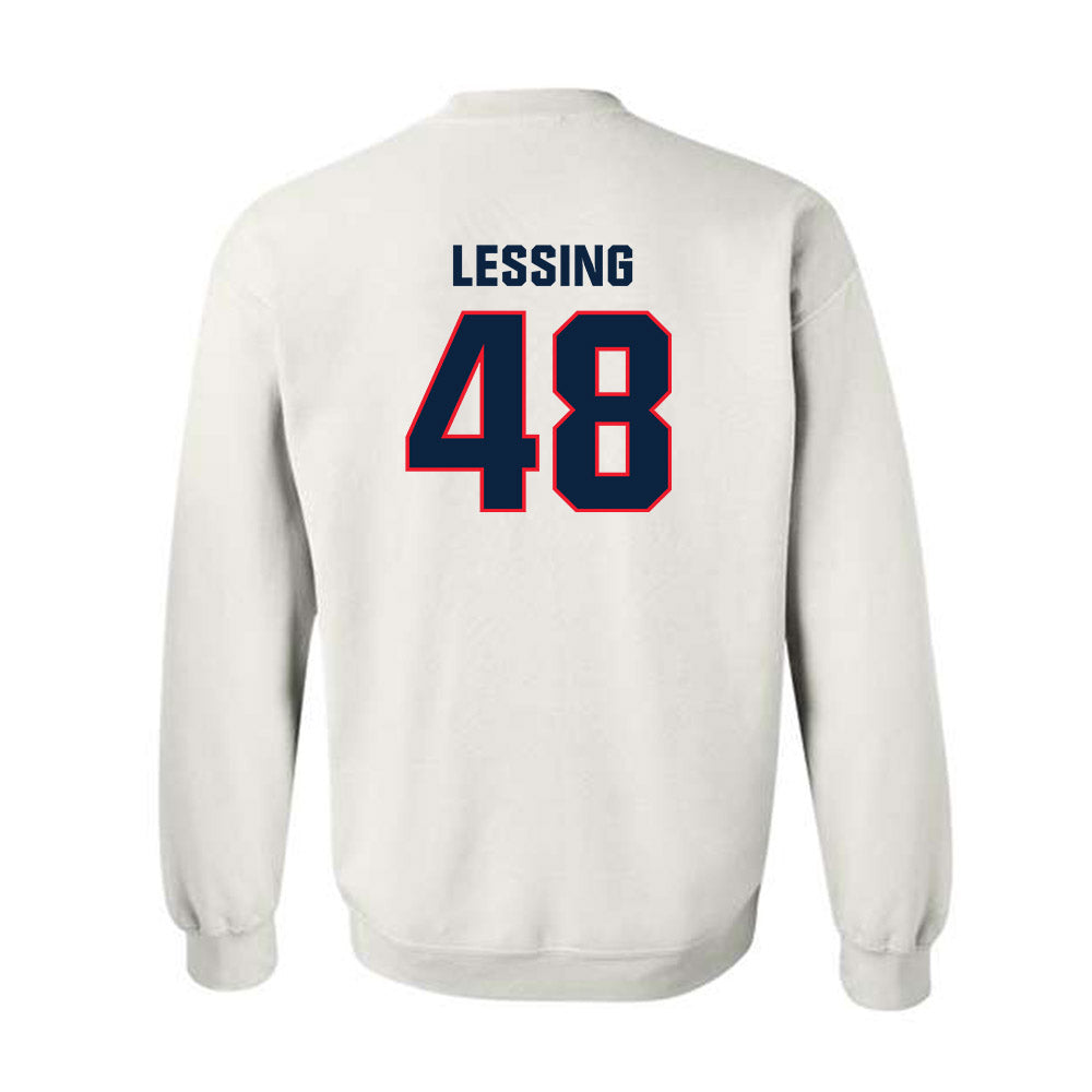 UConn - NCAA Baseball : Justin Lessing - Classic Shersey Crewneck Sweatshirt-1