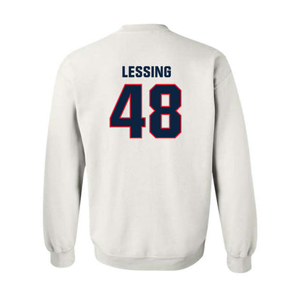 UConn - NCAA Baseball : Justin Lessing - Classic Shersey Crewneck Sweatshirt-1