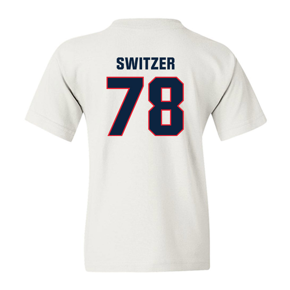 UConn - NCAA Football : Isiah Switzer - Classic Shersey Youth T-Shirt-1