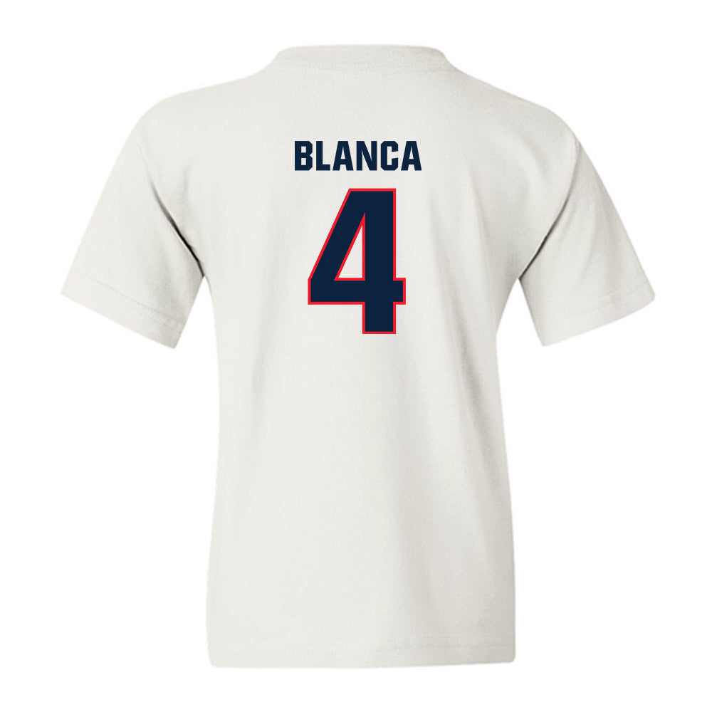 UConn - NCAA Women's Basketball : Quinonez Blanca - Classic Shersey Youth T-Shirt-1