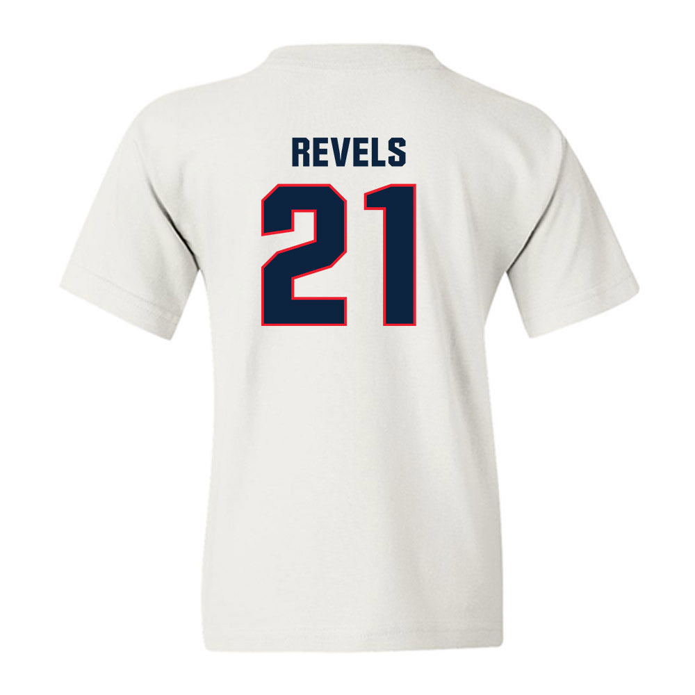 UConn - NCAA Football : Tracy Revels - Classic Shersey Youth T-Shirt-1
