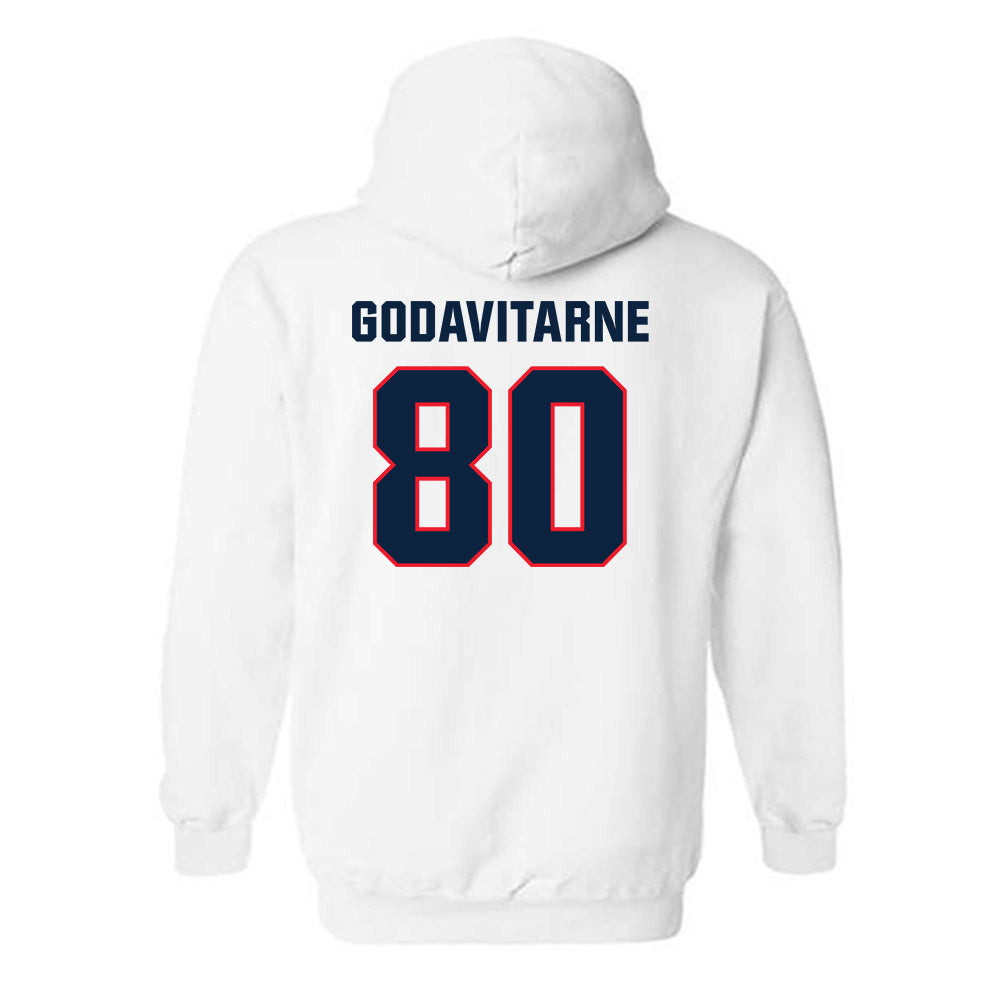 UConn - NCAA Football : Alex Godavitarne - Classic Shersey Hooded Sweatshirt-1