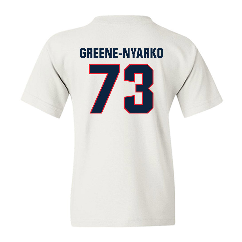 UConn - NCAA Football : Raphael Greene-Nyarko - Classic Shersey Youth T-Shirt-1