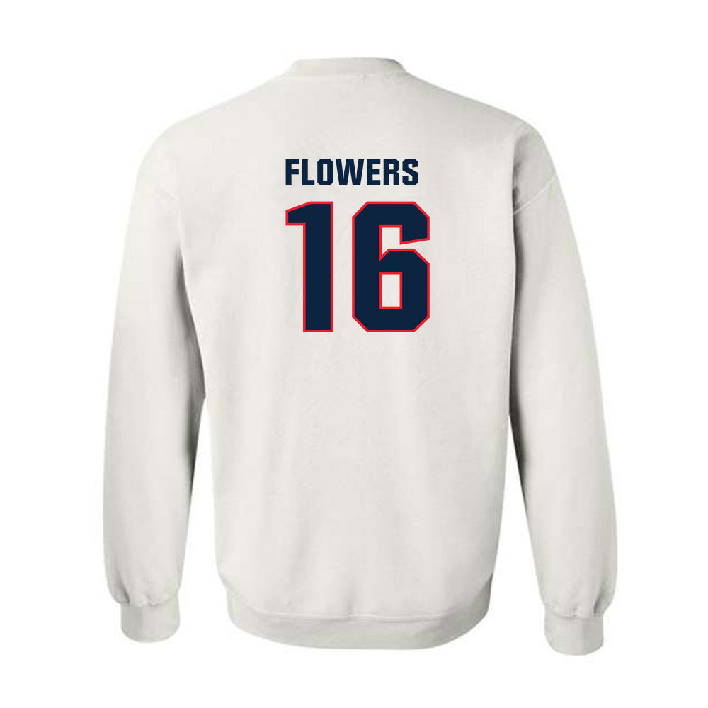 UConn - NCAA Football : Kamren Flowers - Classic Shersey Crewneck Sweatshirt-1