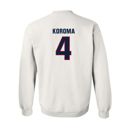 UConn - NCAA Men's Basketball : Dwayne Koroma - Classic Shersey Crewneck Sweatshirt-1