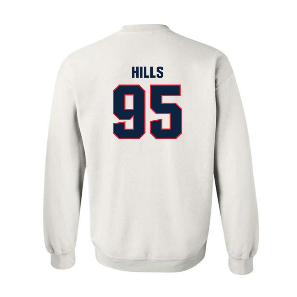 UConn - NCAA Football : Melvin Hills - Classic Shersey Crewneck Sweatshirt-1